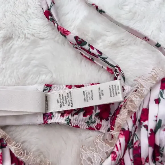 For Love & Lemons Melrose Floral Bustier Corset Top Lace Cottagecore Coquette - Picture 5 of 7